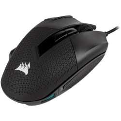 CORSAIR NIGHTSWORD RGB, Performance Tunable FPS/MOBA, Black, Backlit RGB LED, 18000 DPI, Optical - 2