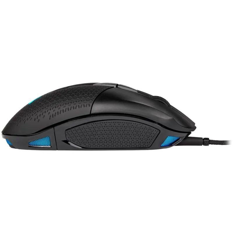 CORSAIR NIGHTSWORD RGB, Performance Tunable FPS/MOBA, Black, Backlit RGB LED, 18000 DPI, Optical - 1