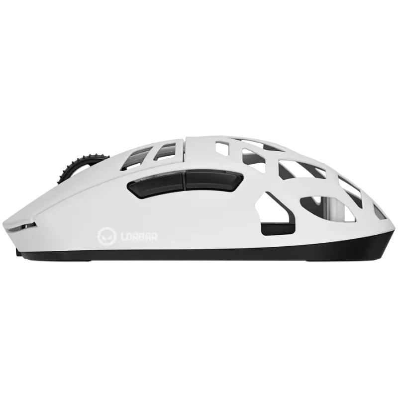 LORGAR MSE90W, Magnesium Alloy Wireless Gaming Mouse Elite, White - 1