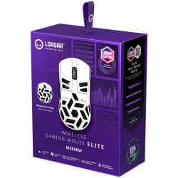 LORGAR MSE90W, Magnesium Alloy Wireless Gaming Mouse Elite, White - 11