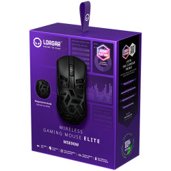 LORGAR MSE90W, Magnesium Alloy Wireless Gaming Mouse Elite, Black - 11