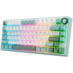 ROYAL KLUDGE R75 Sky Cyan Gaming Keyboard K silver switch - 2