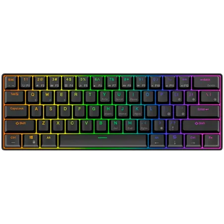 ROYAL KLUDGE RK61 Black Gaming Keyboard Red switch - 1