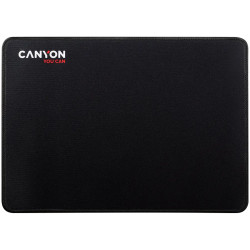 CANYON MP-4, Mouse pad,350X250X3MM,Multipandex,fully black with our logo (non gaming),blister cardboard - 1