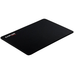 CANYON MP-4, Mouse pad,350X250X3MM,Multipandex,fully black with our logo (non gaming),blister cardboard - 2