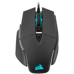 CORSAIR M65 RGB ULTRA, Backlit RGB LED, Optical, Silver ALU, Black - 1