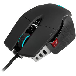 CORSAIR M65 RGB ULTRA, Backlit RGB LED, Optical, Silver ALU, Black - 2
