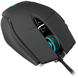 CORSAIR M65 RGB ULTRA, Backlit RGB LED, Optical, Silver ALU, Black - 3