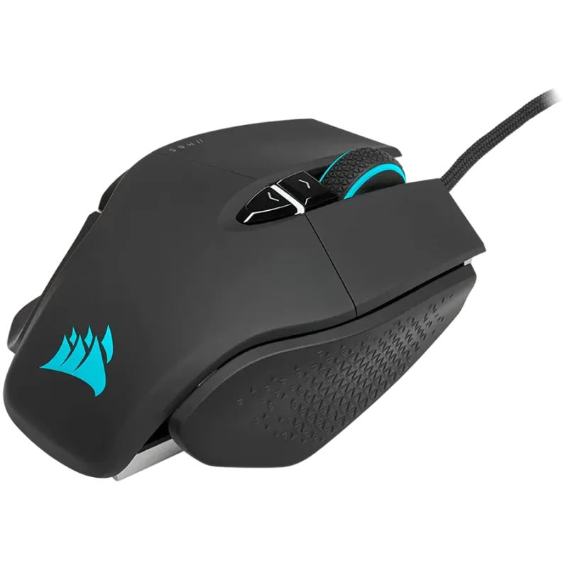 CORSAIR M65 RGB ULTRA, Backlit RGB LED, Optical, Silver ALU, Black - 1