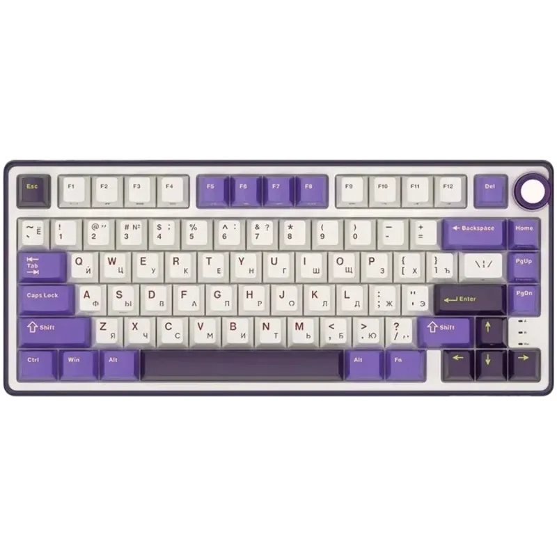ROYAL KLUDGE R75 Blackberry Mousse Gaming Keyboard K silver switch - 1