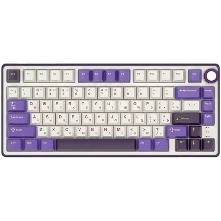 ROYAL KLUDGE R75 Blackberry Mousse Gaming Keyboard K silver switch - 1