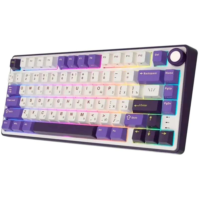 ROYAL KLUDGE R75 Blackberry Mousse Gaming Keyboard K silver switch - 1