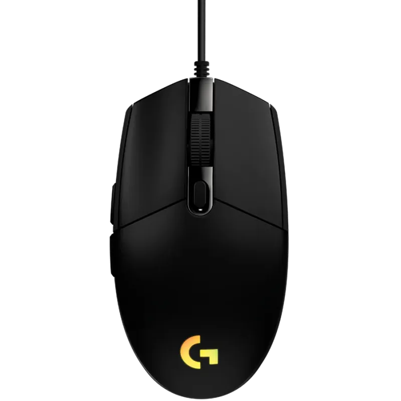 LOGITECH G102 LIGHTSYNC Corded Gaming Mouse - BLACK - USB - EER - 1