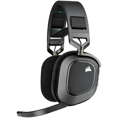 CORSAIR HS80 RGB Wireless Headset, Carbon - EU - 1