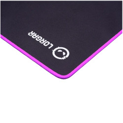 Lorgar Main 313, Gaming mouse pad, High-speed surface, Purple anti-slip rubber base, size: 360mm x 300mm x 3mm, weight 0.195kg -