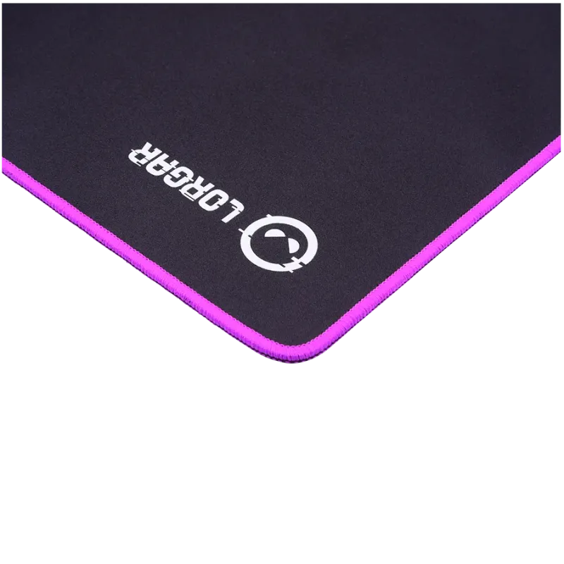 Lorgar Main 313, Gaming mouse pad, High-speed surface, Purple anti-slip rubber base, size: 360mm x 300mm x 3mm, weight 0.195kg -
