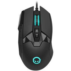 LORGAR Stricter 579, gaming mouse, 9 programmable buttons, Pixart PMW3336 sensor, DPI up to 12 000, 50 million clicks buttons li