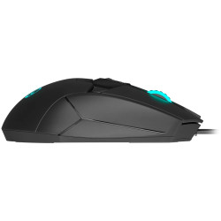 LORGAR Stricter 579, gaming mouse, 9 programmable buttons, Pixart PMW3336 sensor, DPI up to 12 000, 50 million clicks buttons li