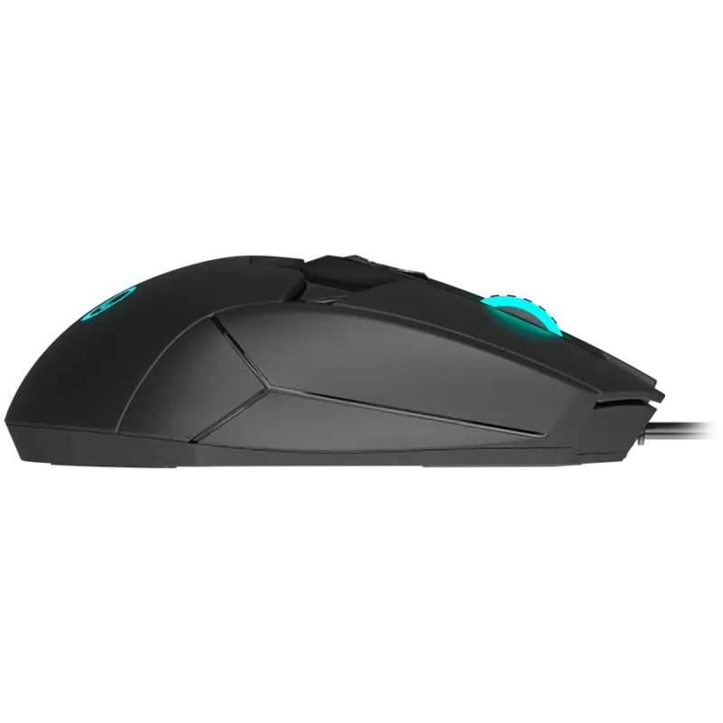 LORGAR Stricter 579, gaming mouse, 9 programmable buttons, Pixart PMW3336 sensor, DPI up to 12 000, 50 million clicks buttons li