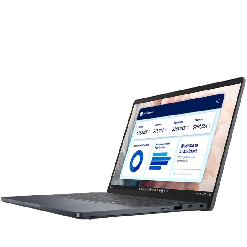 Dell Pro 14 Plus (PB14250), Intel Core Ultra 7 255U (12C, 12 TOPS NPU, up to 5.2GHz), 14.0"FHD+(1920x1080) Non-Touch AG, 16GB (1