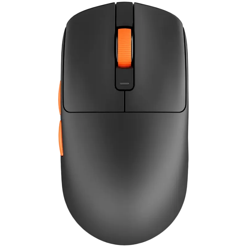 ROYAL KLUDGE M30 Black Orange Gaming Mouse PAW 33111K - 1