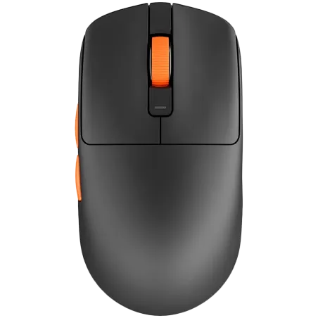 ROYAL KLUDGE M30 Black Orange Gaming Mouse PAW 33111K - 1