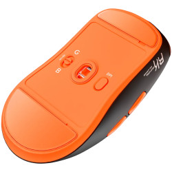 ROYAL KLUDGE M30 Black Orange Gaming Mouse PAW 33111K - 5