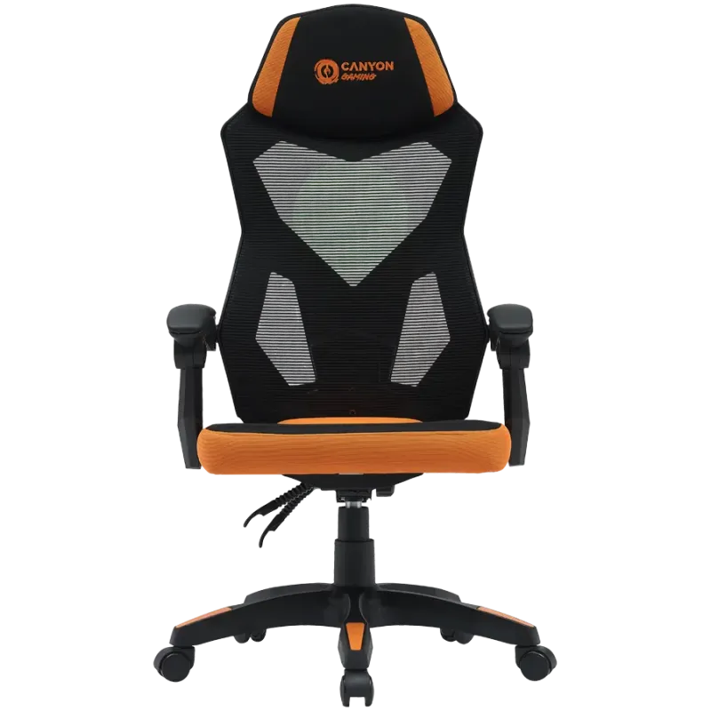 CANYON gaming chair Wave MCH02 Mesh Black Orange - 1