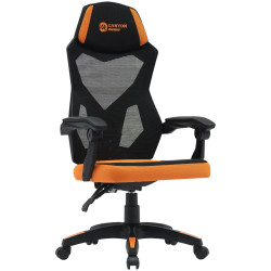 CANYON gaming chair Wave MCH02 Mesh Black Orange - 2