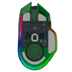 Razer Basilisk V3 Pro 35K Phantom Green Edition, Gaming mouse, Ergonomic Wireless Gaming Mouse, Charging Cable USB Type C, 30000