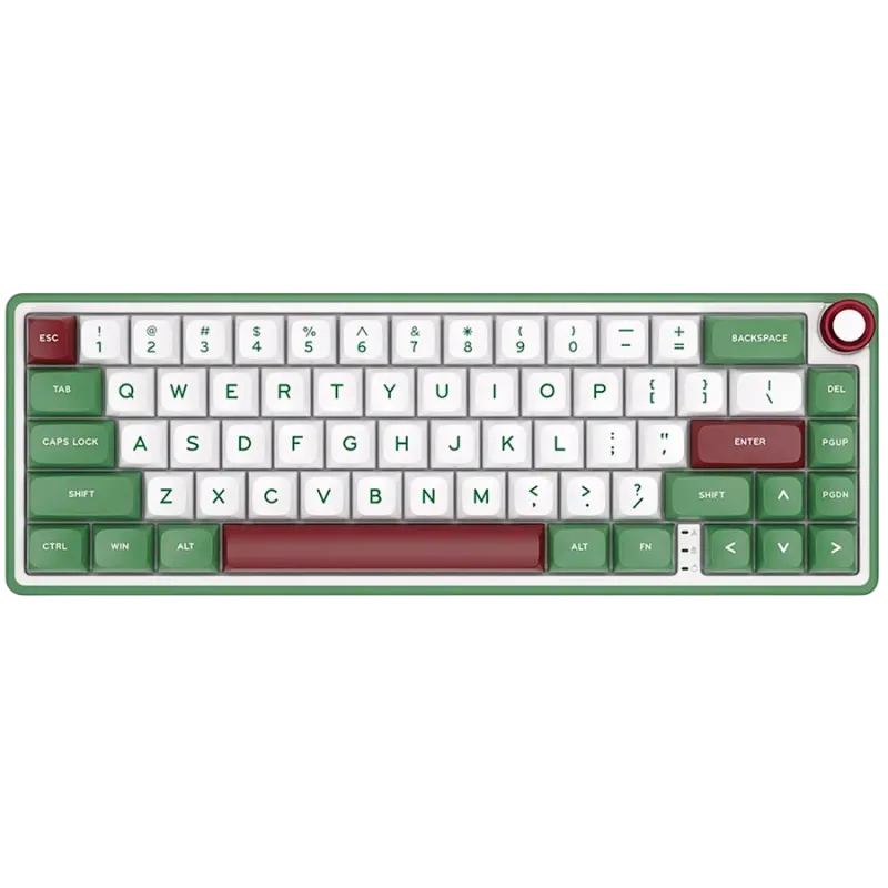 ROYAL KLUDGE R65 Green sand Gaming Keyboard Chartreuse switch - 1
