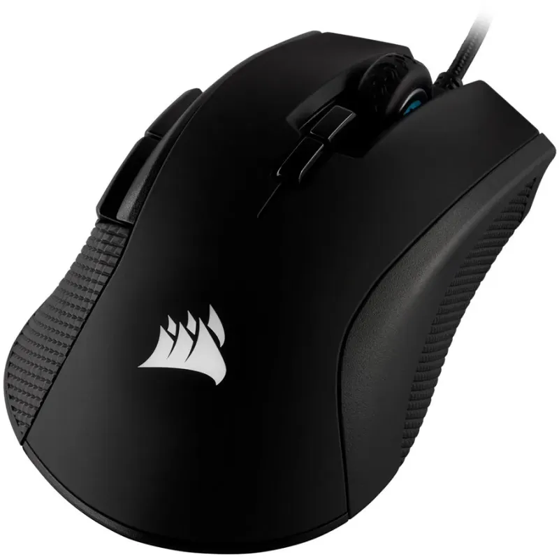 CORSAIR IRONCLAW RGB, FPS/MOBA, Black, Backlit RGB LED, 18000 DPI, Optical - 1