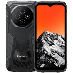 Blackview FORT 1 Rugged Phone, 6.56" HD+ , 6+256GB Unisoc T615 8+16MP , Android 15 , 10000mAh + 18W , GSM-LTE VOLTE , Black , Ru