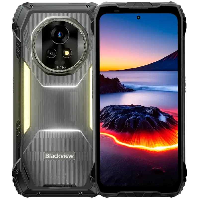 Blackview XPLORE 2 Projector Rugged phone, 6.73" FHD+, 16+1TB Dimensity 8300 50+50MP, Android 15 , 20000mAh + 120W, 5G, Black, R