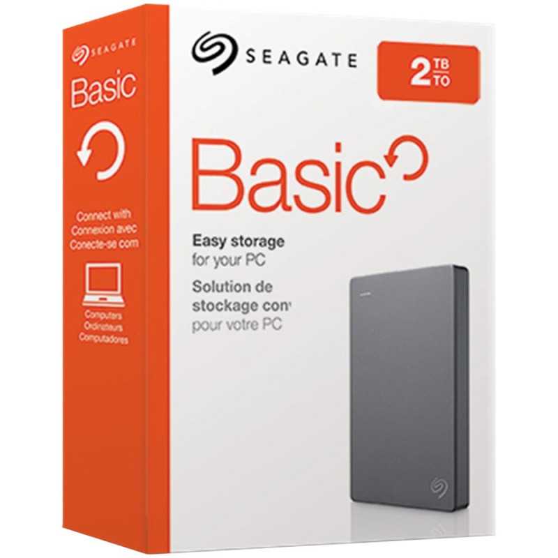SEAGATE HDD External Basic (2.5'/2TB/USB 3.0) - 1