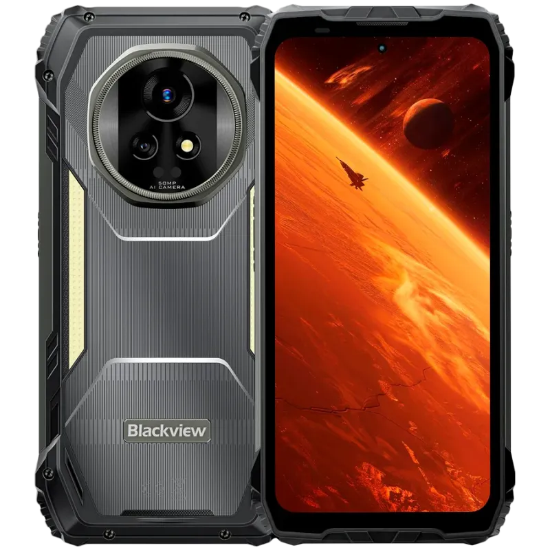 Blackview XPLORE 2 Rugged Phone 6.73" FHD+ , 16+1TB Dimensity 8300 50+50MP , Android 15 , 20000mAh + 120W , 5G , Black , Rugged 