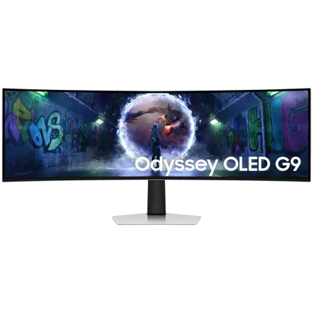 Monitor LED Samsung LS49DG934SUXEN Odyssey G93SD, 49" DQHD Curved 1800R 32:9 (5120x1440) QD-OLED 240z, 250 cd/㎡, 1m:1, 0.03ms(GT