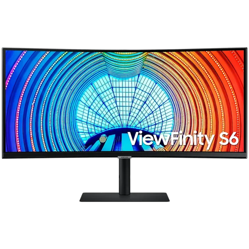 Monitor LED Samsung LS34C652UAUXEN HRM S65UC, 34" UWQHD Curved 1000R 21:9 (3440x1440) VA 100Hz, 350 cd/㎡, 3000:1, HDR10, 5ms, 17
