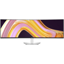 Dell U4924DW Monitor LED UltraSharp 49 Curved, 49", 5K Dual QHD (5120x1440) 60Hz, 32:9, Anti-glare, 3H Hard Coating, ComfortView