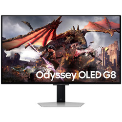Monitor LED Samsung LS32DG802SUXDU G80SD Gaming, 32" UHD Flat 16:9 (3840x2160) OLED 240z, 250 cd/㎡, 1000000:1, 0.03ms, 178/178, 