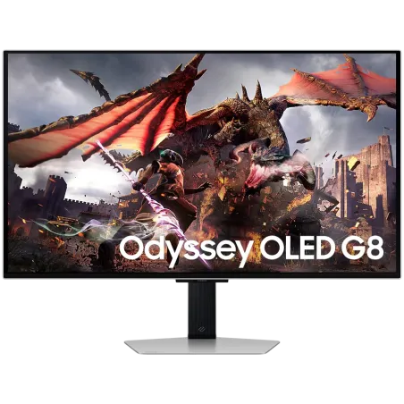 Monitor LED Samsung LS32DG802SUXDU G80SD Gaming, 32" UHD Flat 16:9 (3840x2160) OLED 240z, 250 cd/㎡, 1000000:1, 0.03ms, 178/178, 