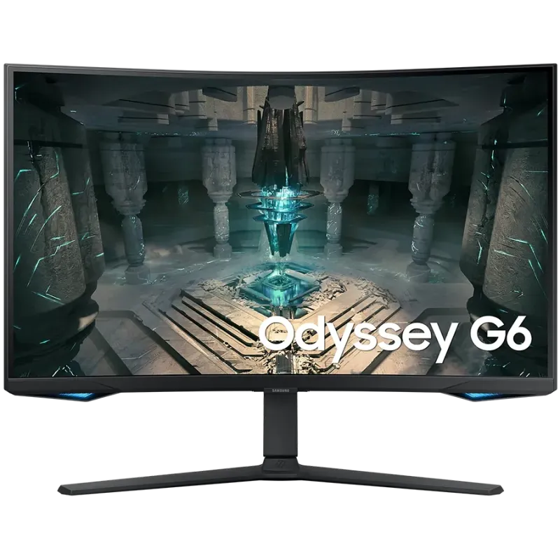 Monitor LED Samsung LS32BG650EUXEN Odyssey G65B, 32'' WQHD Curved 1000R 16:9 (2560x1440) VA 240Hz, 350 cd/2, 2500:1, HDR600, 1ms