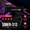 LORGAR Soner 313, Gaming Microphones, Black, USB condenser microphone with Volume Knob & Echo Kob, including 1x Microphone, 1 x 
