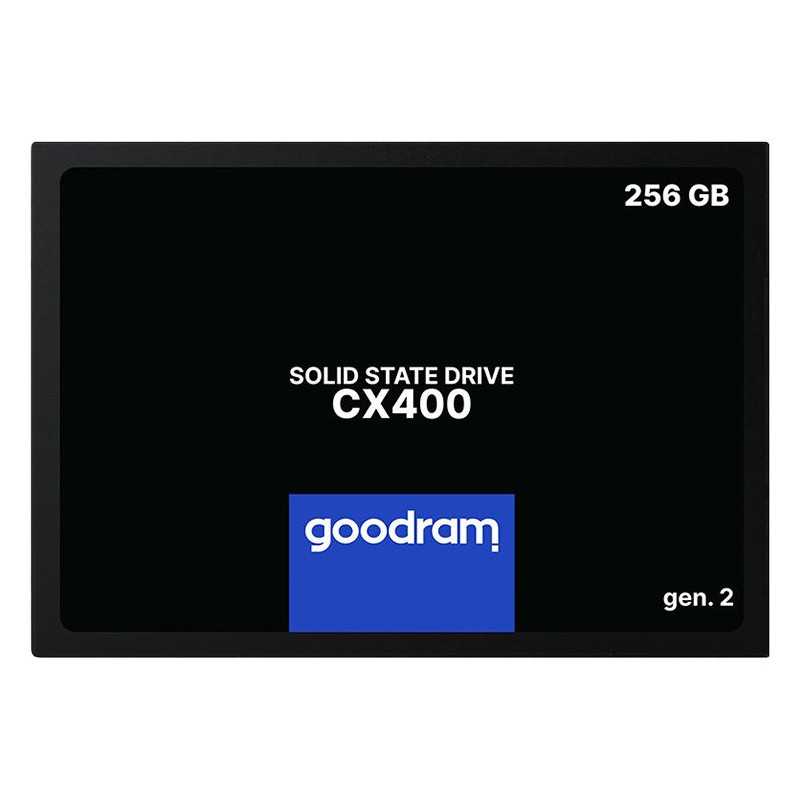 GOODRAM CX400 GEN.2 256GB SSD, 2.5” 7mm, SATA 6 Gb/s, Read/Write: 550 / 480 MB/s, Random Read/Write IOPS 65K/61,4K - 1