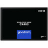 GOODRAM CX400 GEN.2 256GB SSD, 2.5” 7mm, SATA 6 Gb/s, Read/Write: 550 / 480 MB/s, Random Read/Write IOPS 65K/61,4K - 1