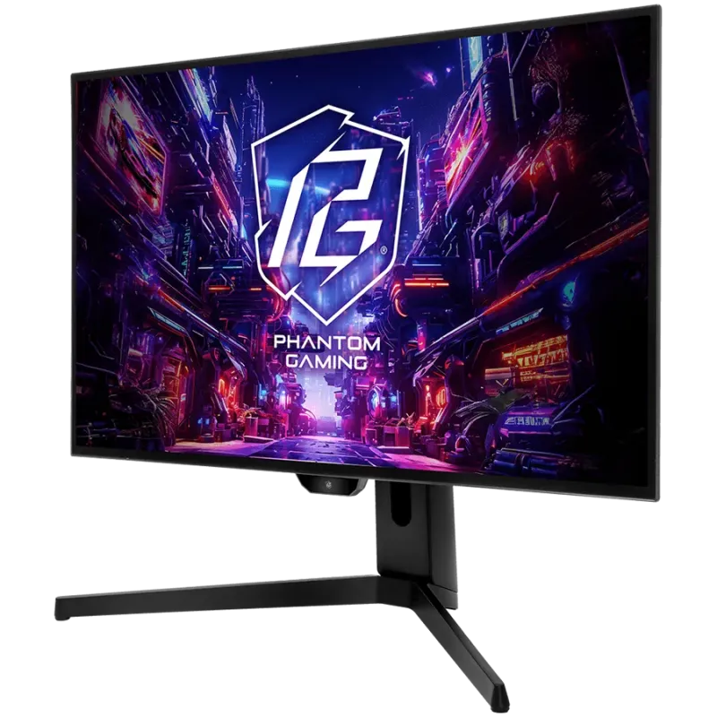 Asrock Gaming Monitor, 27" QHD(2560x1440) OLED, 240 Hz, 129% sRGB, 1 500 000:1, 16:9, 178/178, 0.03 ms, 275 nits, AMD FreeSync™,