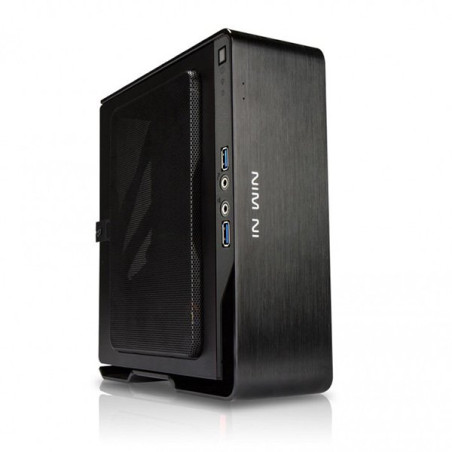 Chassis In Win BQ696 MINI ITX CHASSIS WITH ALUMINUM FRAME/ IP-AD150A7-2/ EU POWERCORD/ BLACK/ RETAIL - 1