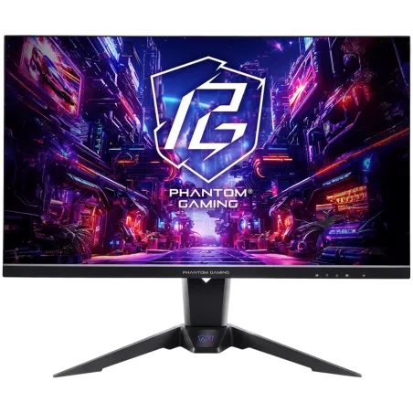 Asrock Gaming Monitor, 27" QHD(2560x1440) IPS, 180 Hz, 99% sRGB, 1000:1, 16:9, 400 cd/m², 178º/178º, 1ms (MPRT), AMD FreeSync, F