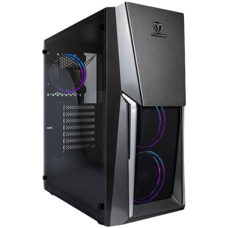 Chassis PIONEER FC-PI07A-S, ATX, 7 slots, 2 X 3.5" H.D., 2 X 2.5", 1 x USB 3.0, 2 X USB2.0 / 2 x AUDIO /, w/o PSU , 3xRGB Hydrau