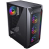 Chassis COUGAR MX410 Mesh-G RGB, Mid Tower, MiniITX/MicroATX/ATX, 210 x 455 x 380 (mm), USB 3.0 x 2, USB 2.0 x 2, Mic x 1 / Audi